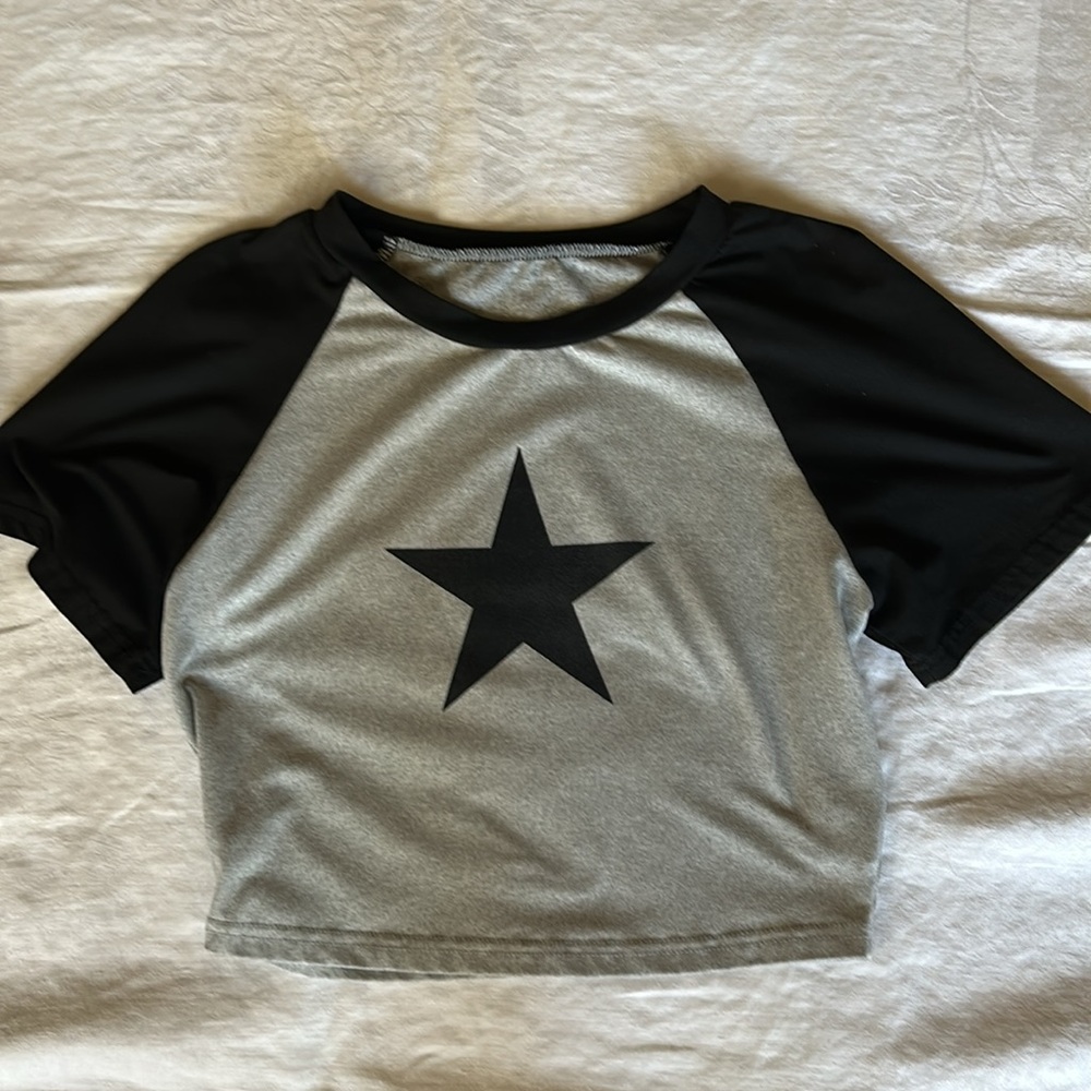 Two Cropped Tees - Picture 4 of 6